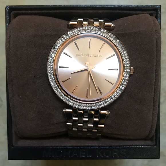 Michael Kors darci rose gold watch 3192 - Picture 1 of 4
